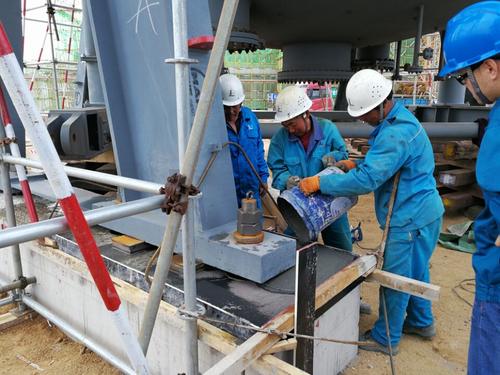 龙子湖设备基础注浆加固